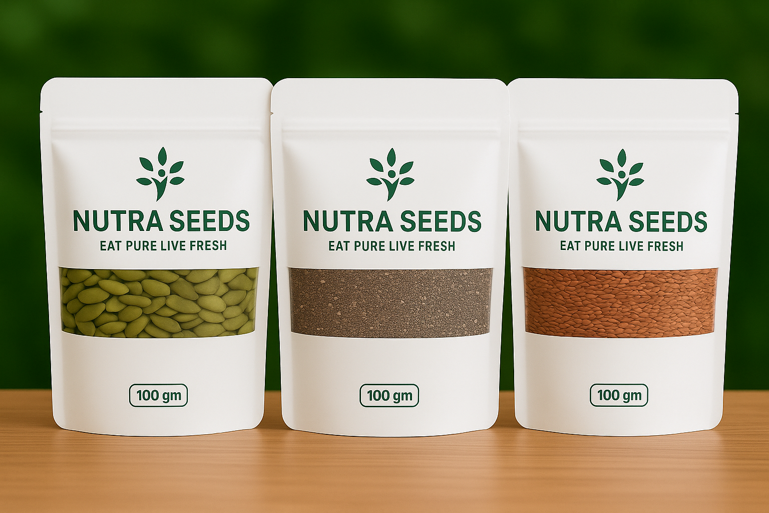 ChatGPT Image Sep 5, 2025, 09_41_51 PM Healthy Trio: Chia, Flax & Pumpkin Seeds Bundle (100g Each) - Image 1