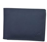 Men’s One-Fold Wallet in Green Cow Leather